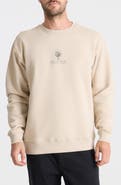 Roark Seaweed Knowledge Fleece Crewneck Sweatshirt