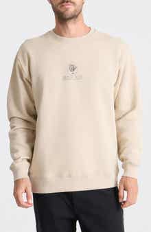 Roark Seaweed Knowledge Fleece Crewneck Sweatshirt