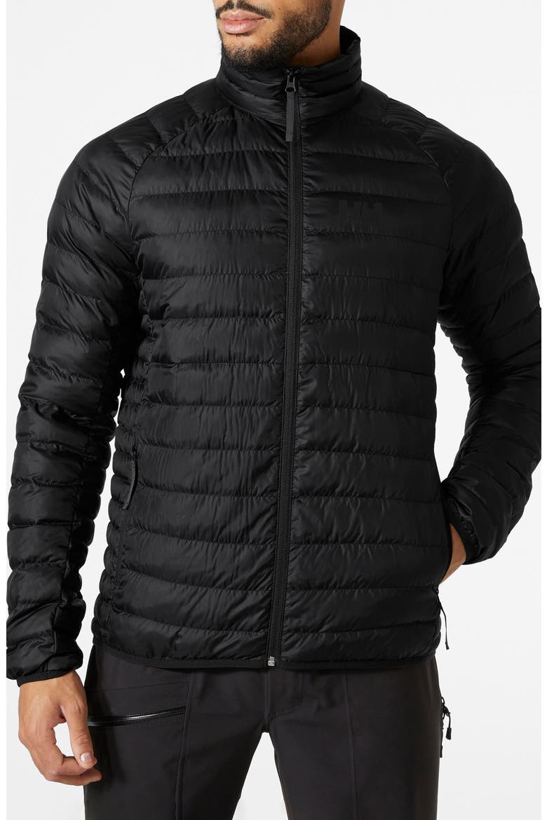 Banff Water Repellent Insulated Puffer Jacket, Main, color, BLACK