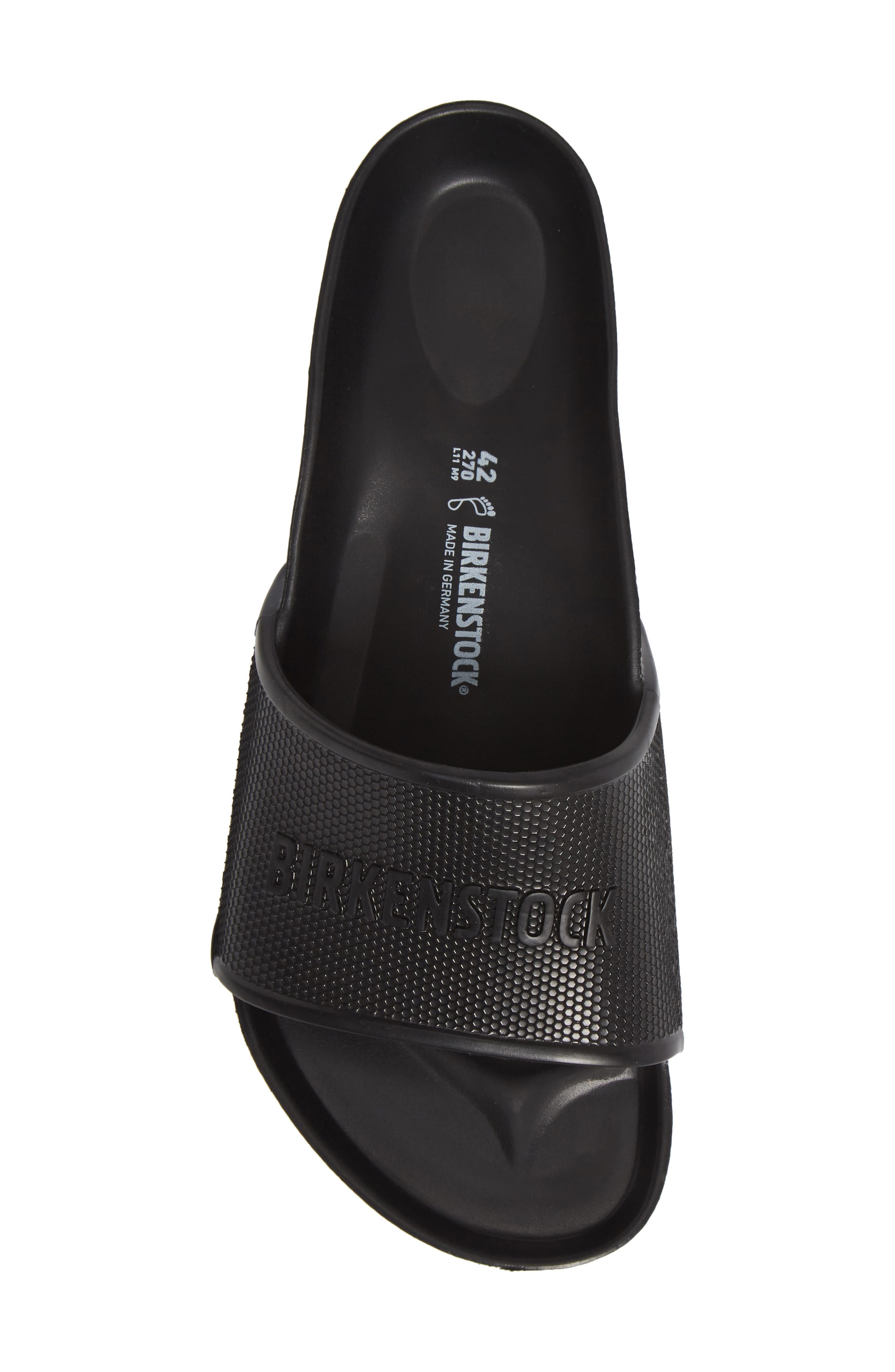 Birkenstock Barbados Slide Sandal, Alternate, color, Black