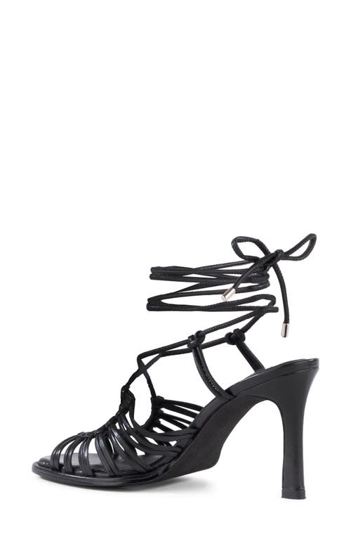 Seychelles Te Amo Ankle Wrap Sandal In Black