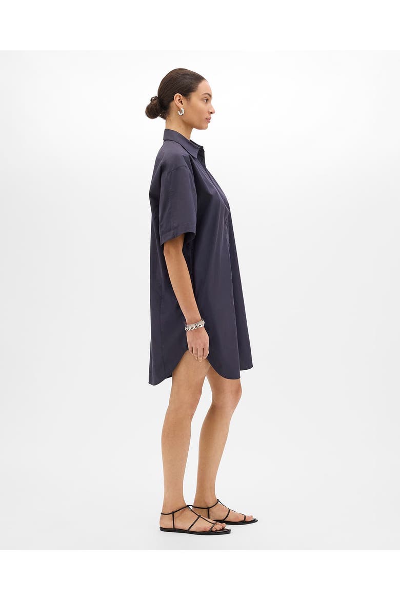 Short Shirt Dress, Alternate, color, Midnight