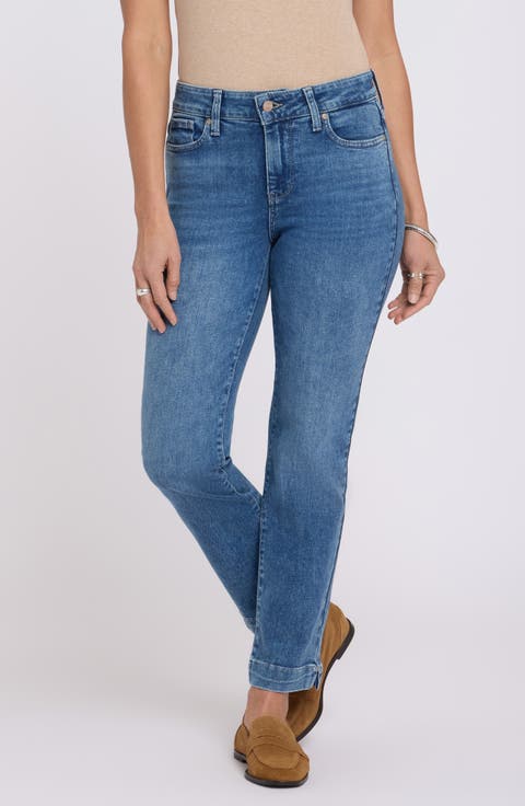 Sheri Ankle Slim Straight Leg Jeans (Petite)