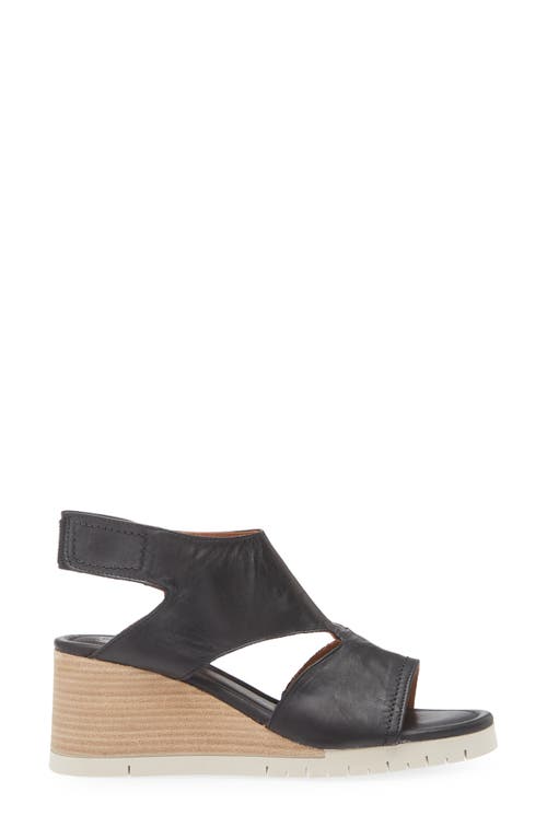 Miz Mooz Meredyth Wedge Sandal In Black