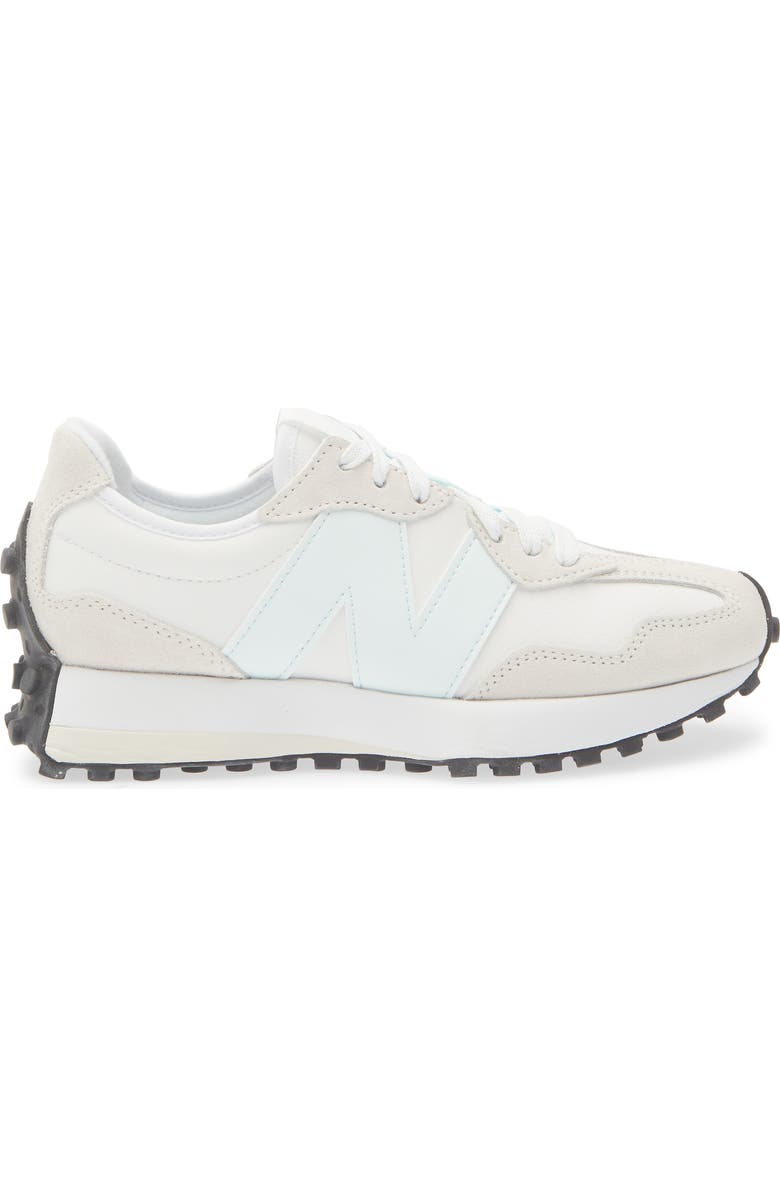 New Balance 327 Sneaker, Alternate, color, Nb 103 White/Glint Blue