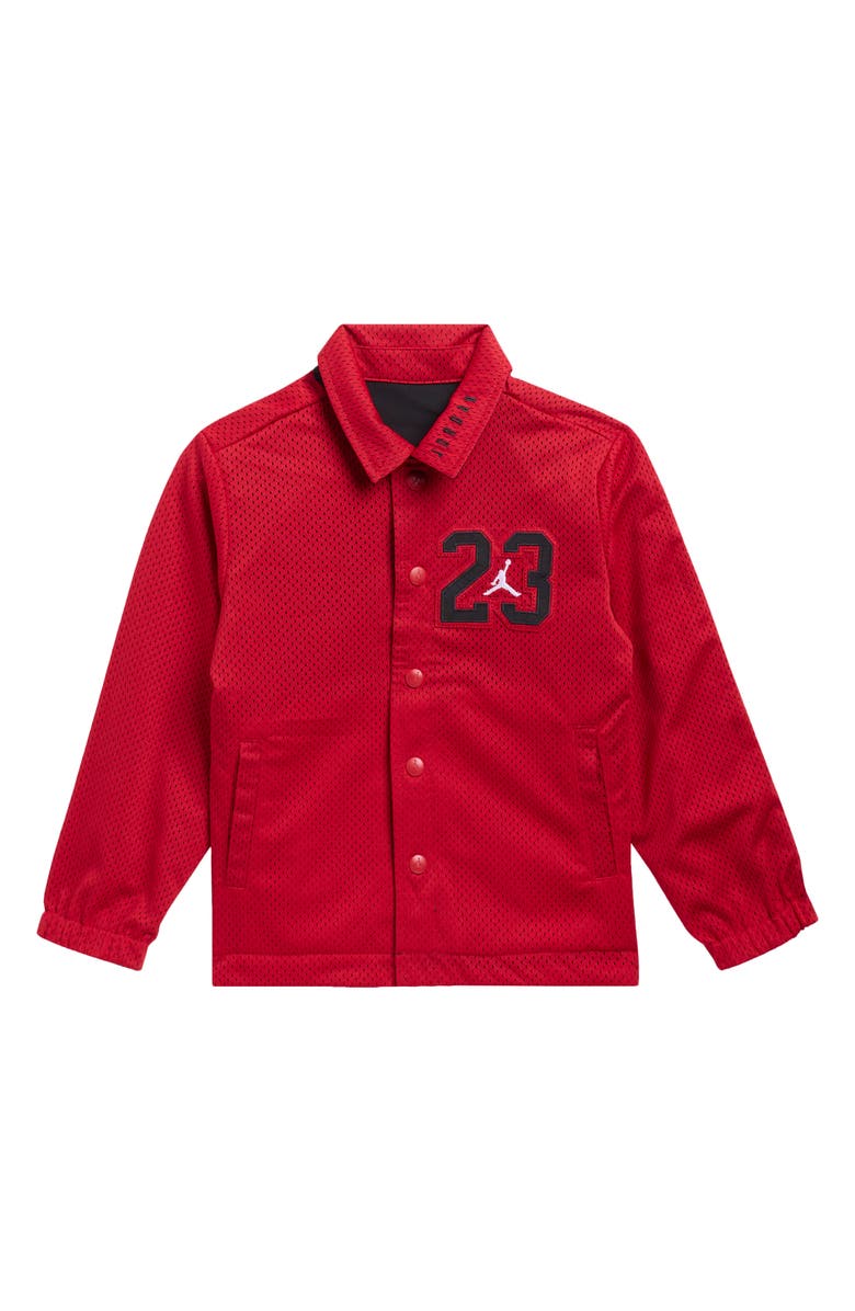 Jordan Kids' Reversible Coach's Jacket, Alternate, color, Black