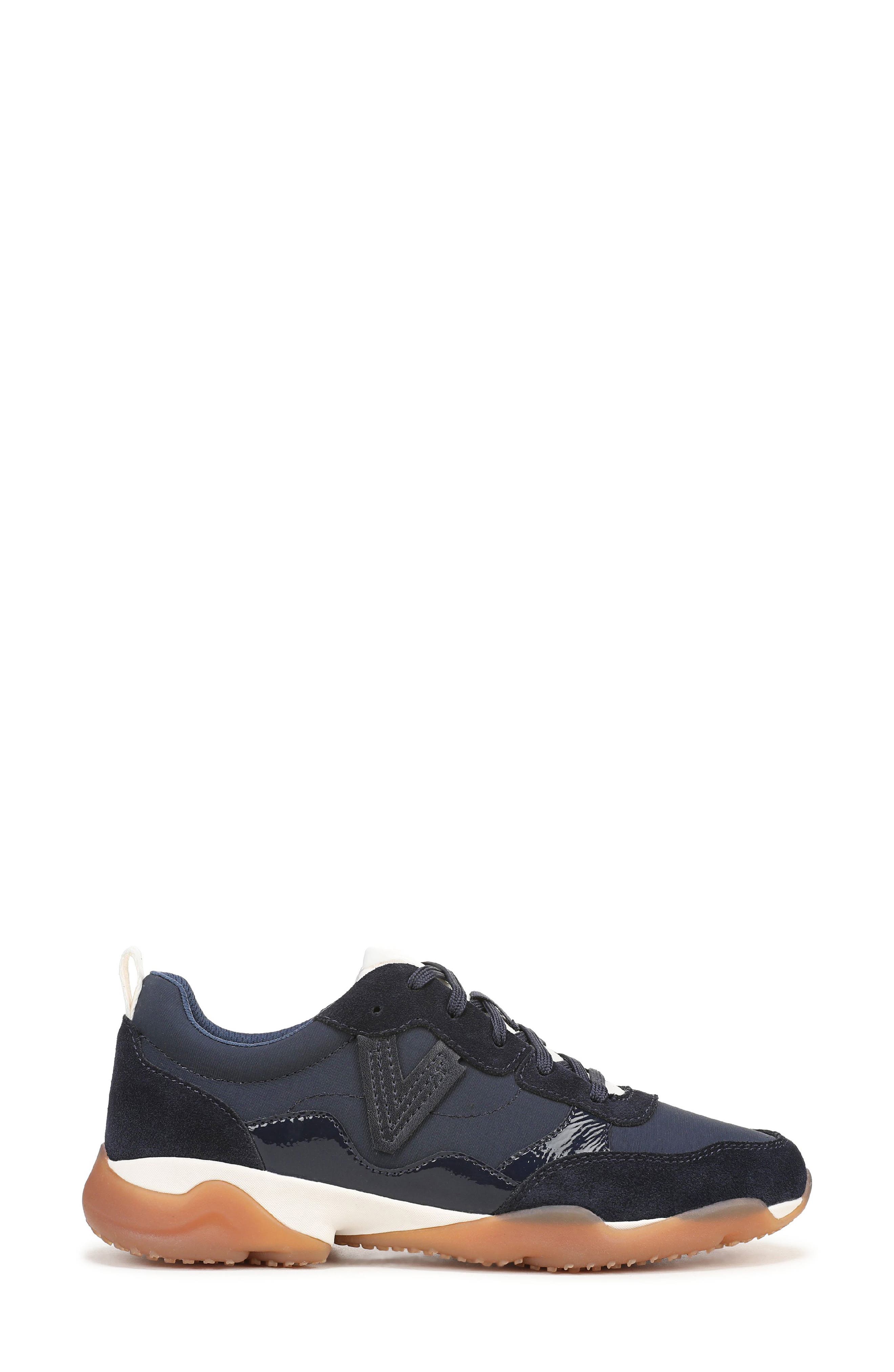 Walk Slim Glide Sneaker, Alternate, color, NAVY BLAZER SUEDE