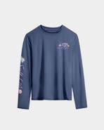 Salt Life Colorful Coral Reef Performance Long Sleeve Tee