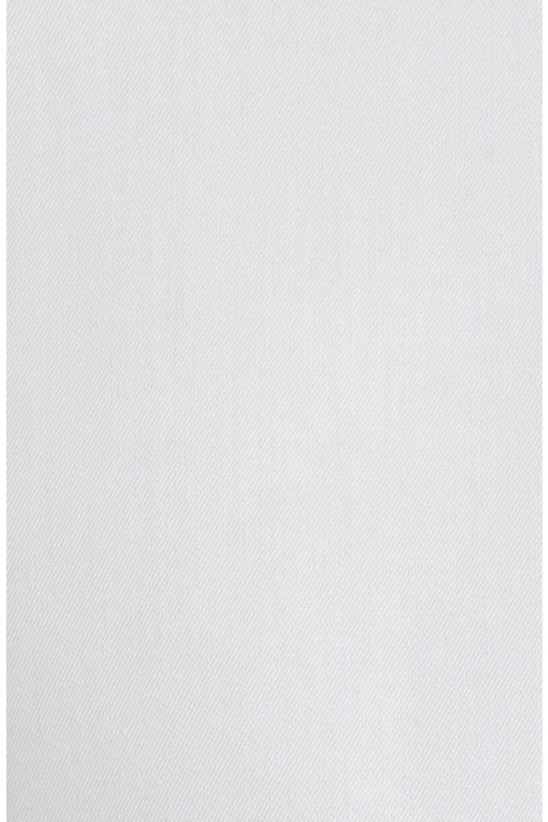 Trim Fit Twill Dress Shirt, Alternate, color, WHITE