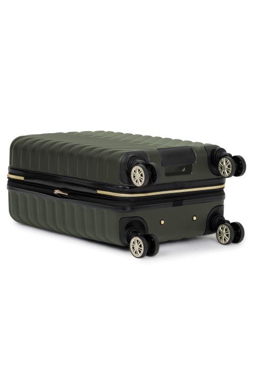 Kenneth Cole Madison Square 2-piece Hardside Carry-on Luggage & Backpack Set In Green