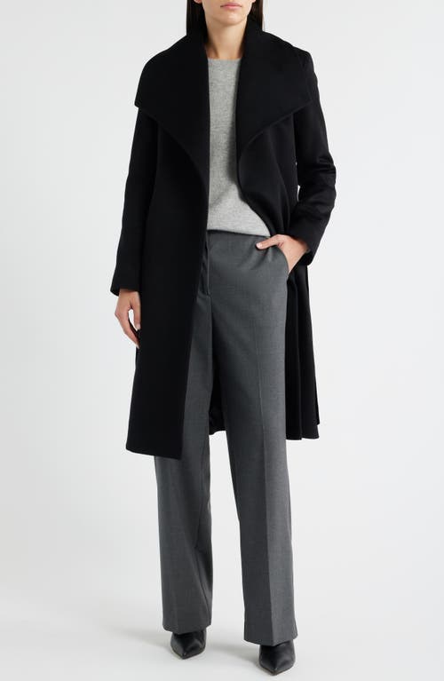 Fleurette Inez Wool & Cashmere Coat In Black