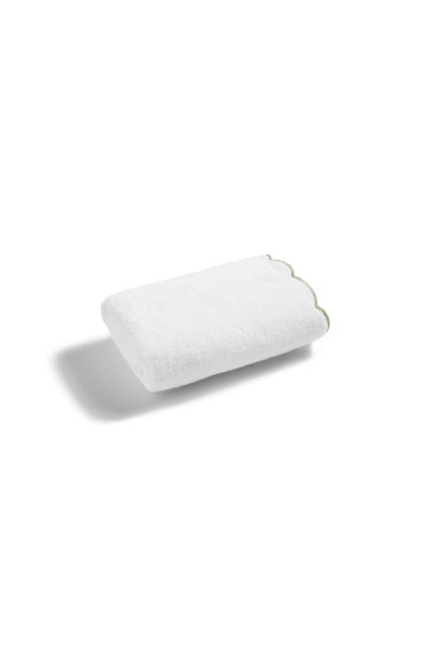 Scallop Edge Luxury Turkish Cotton Hand Towels
