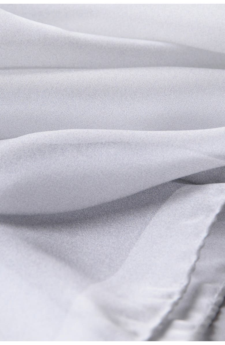 Elizabetta Sophia - Silk Scarf/Shawl for Women, Alternate, color, Silver Pearl