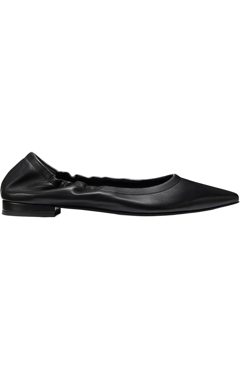 MARGAUX The Roma Ballet Flat, Main, color, Black Nappa