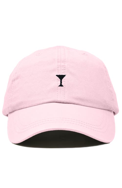 Dalix Lil Martini Dad Cap In Pink