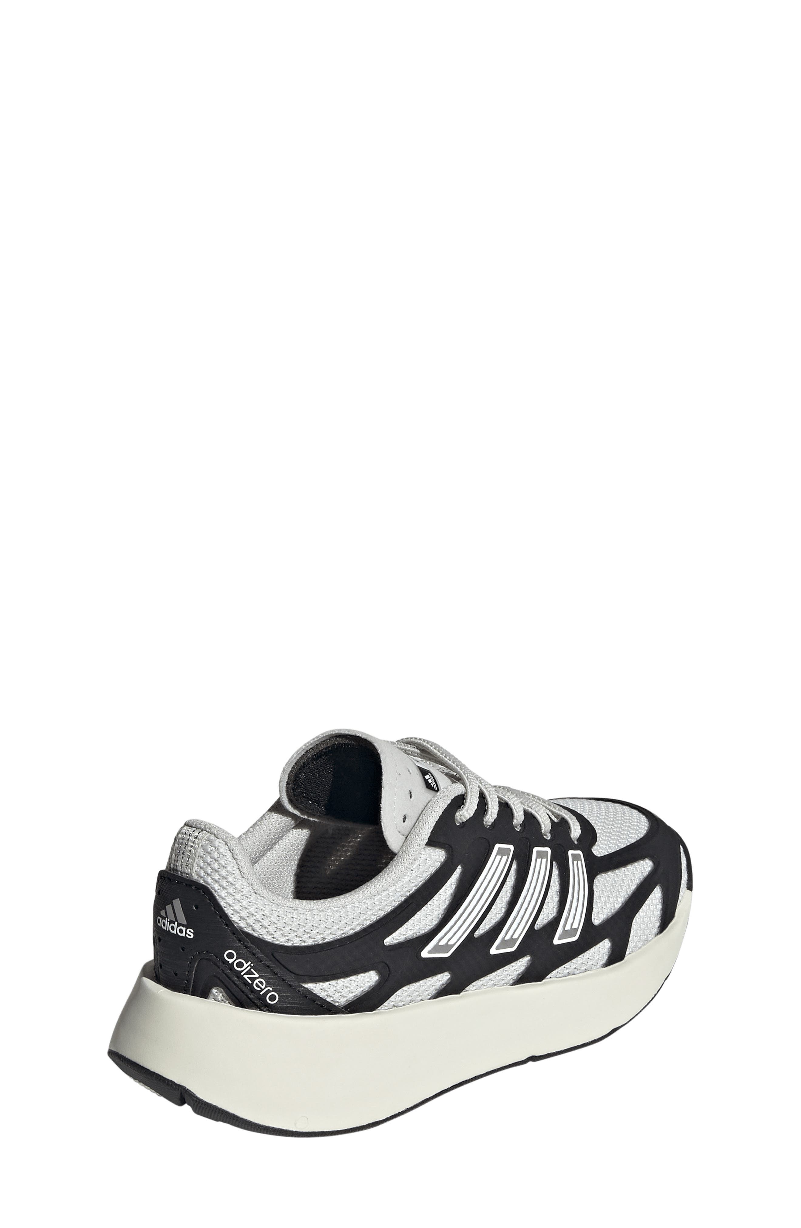adidas Kids' Adizero Aruku Sneaker, Alternate, color, Black/ White/ Grey