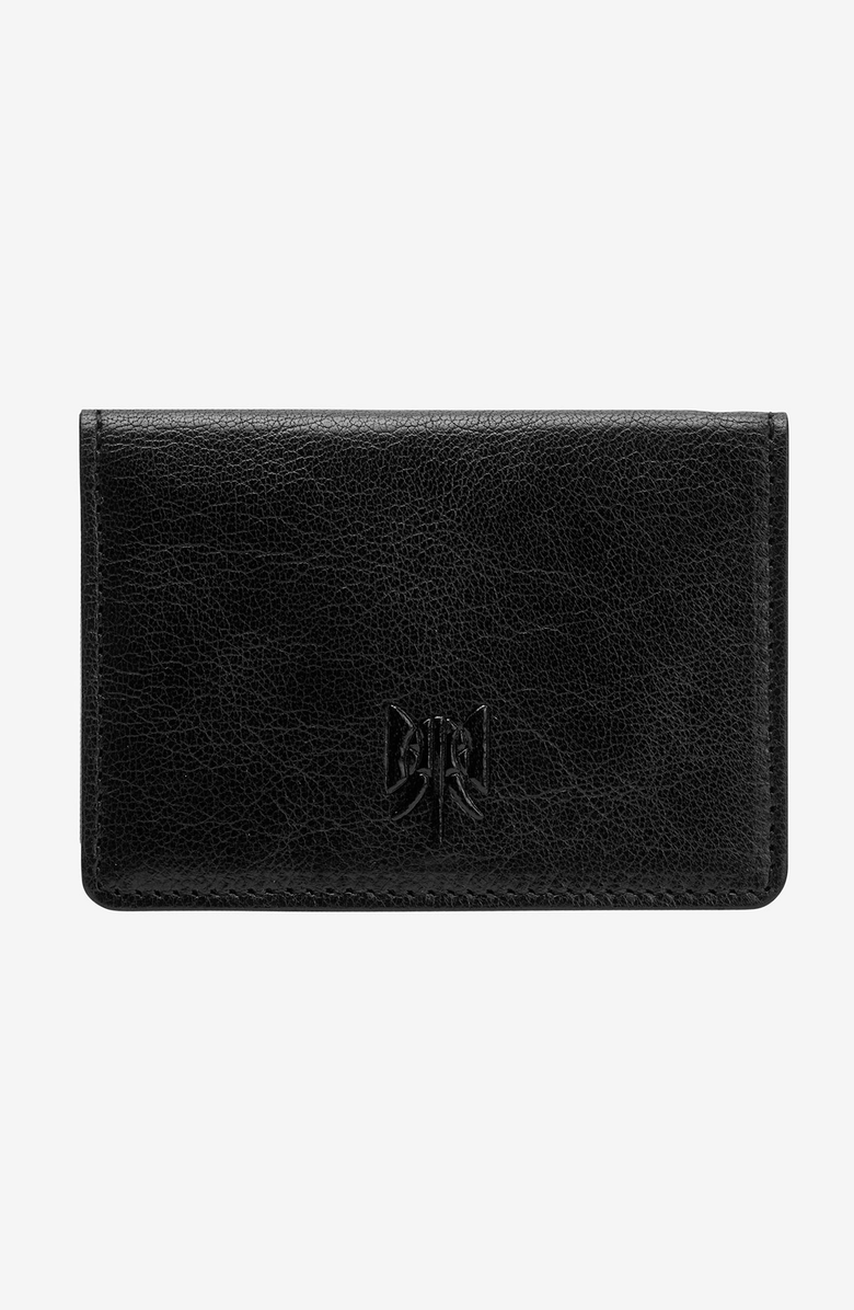 Tusk Siam Business Card Case, Main, color, Black / French Blue