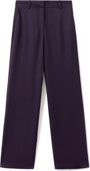 MANGO Straight Mid Rise Pants