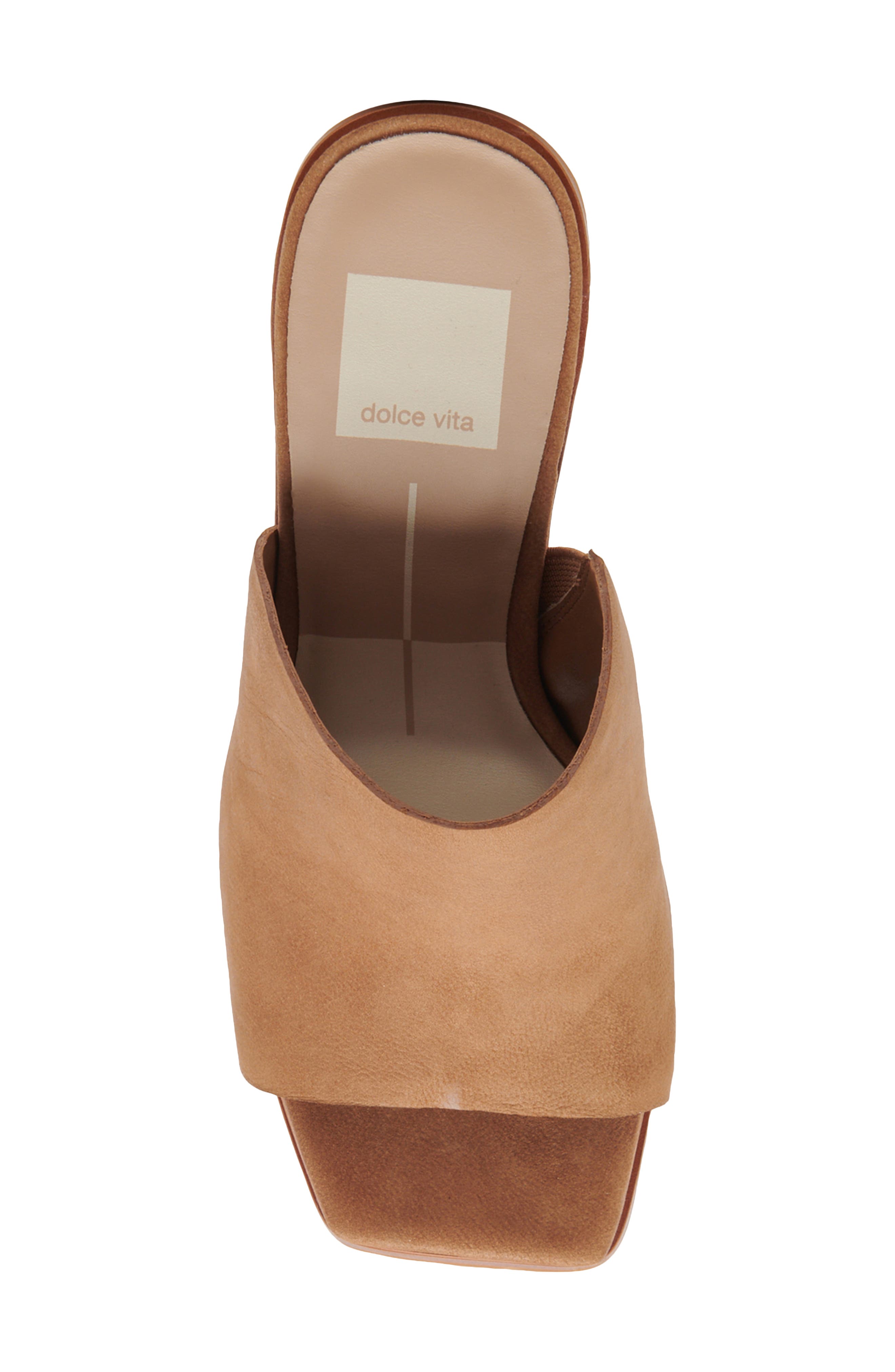Anise Slide Sandal, Alternate, color, WHISKEY NUBUCK