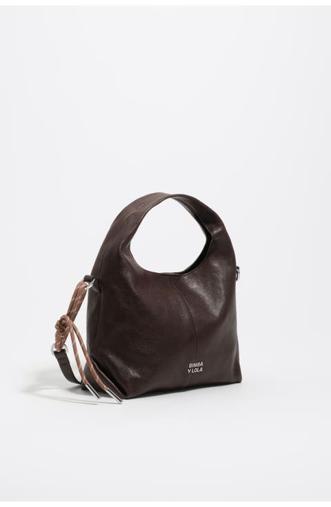 Small Leather Paper Crossbody Bag