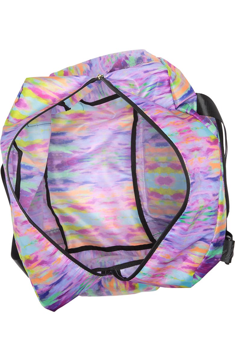 Betsey Johnson Pack-It Nylon Weekend Duffle Bag, Alternate, color,
