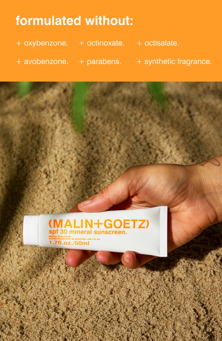 MALIN+GOETZ SPF 30 Water-Resistant Mineral Sunscreen, Alternate, color, 