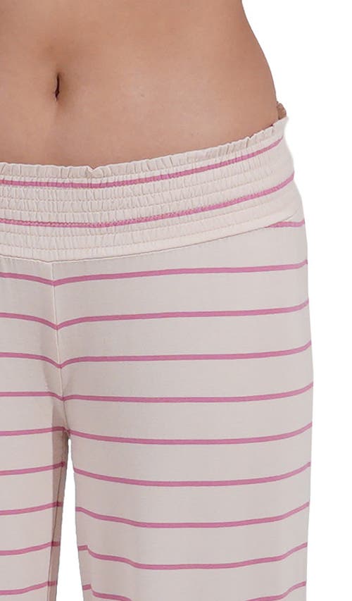 Everly Grey Analise During & After 5-piece Maternity/nursing Sleep Set For Mom & Baby In Pink
