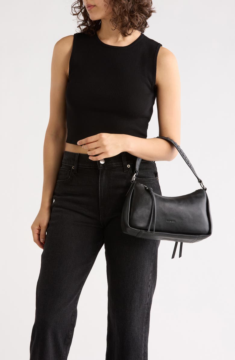 AIMEE Night Shift Convertible Shoulder Bag, Alternate, color, Black