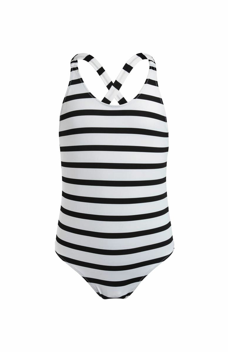 Vilebrequin Kids' Rayures One-Piece Swimsuit, Main, color,