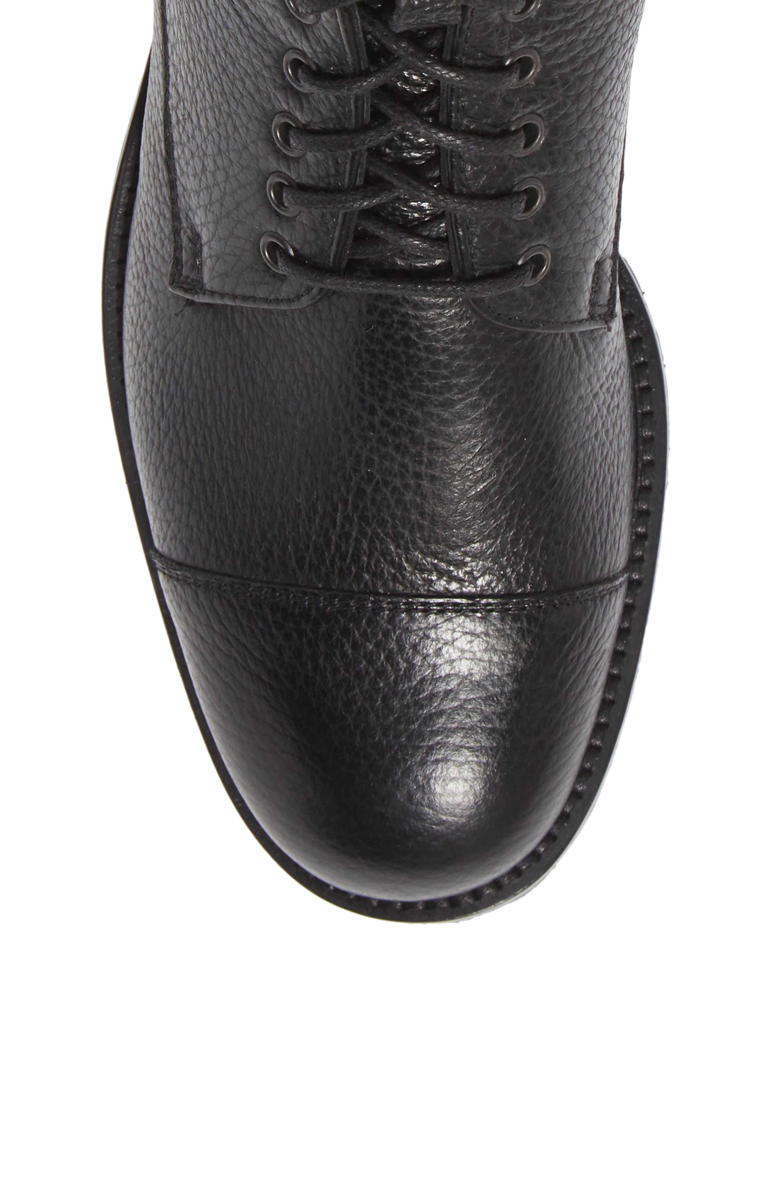 Manolo Blahnik Lugata Combat Boot, Alternate, color, 