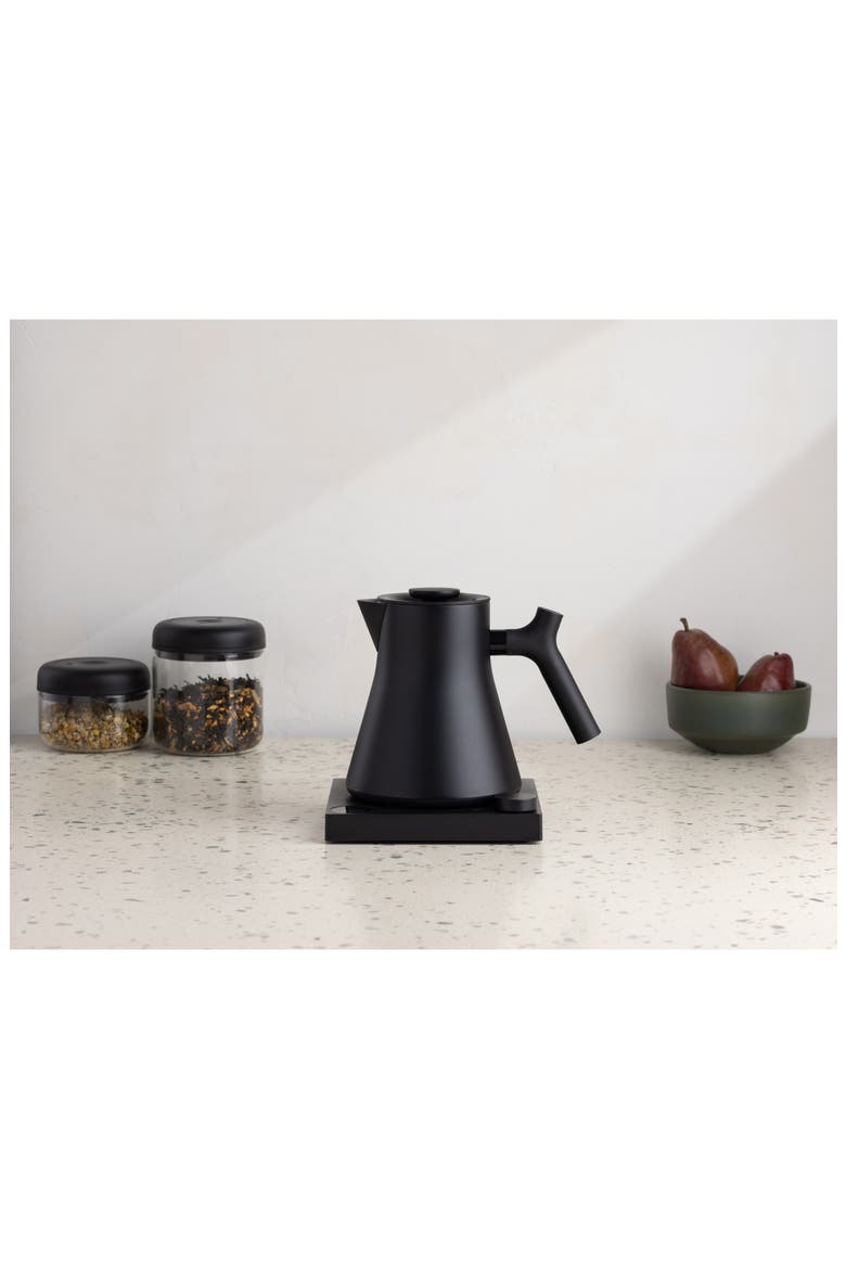 Corvo EKG Pro Electric Kettle, Alternate, color, MATTE BLACK WALNUT