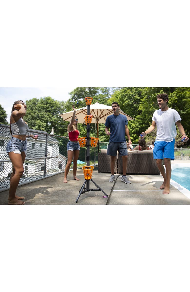 B3 Sport Games Bean Bag Bucketz Outdoor Backyard Game, Alternate, color, Multicolored