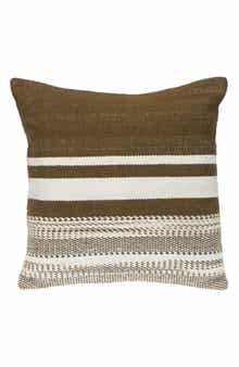 PARKLAND COLLECTION Stripe Square Accent Pillow