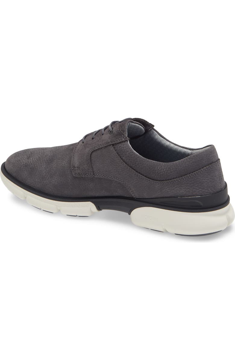Johnston & Murphy Tanner Waterproof Plain Toe Derby, Alternate, color, Dark Gray Waterproof Nubuck