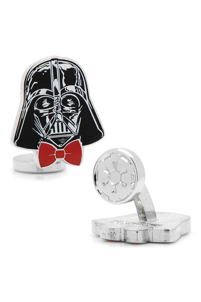 Star Wars™ - Dapper Darth Vader Cuff Links, Alternate, color, BLACK