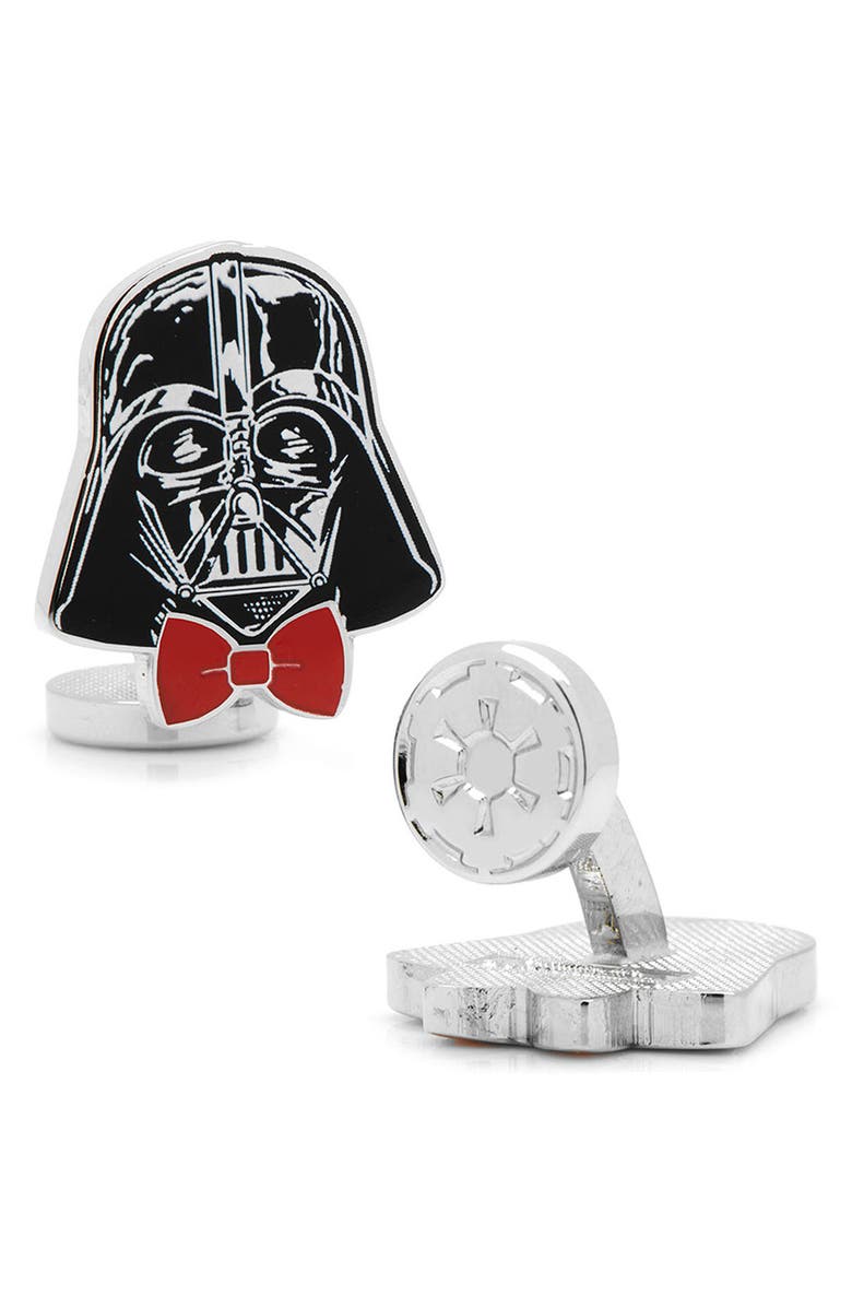 Cufflinks, Inc. Star Wars<sup>™</sup> - Dapper Darth Vader Cuff Links, Alternate, color, Black