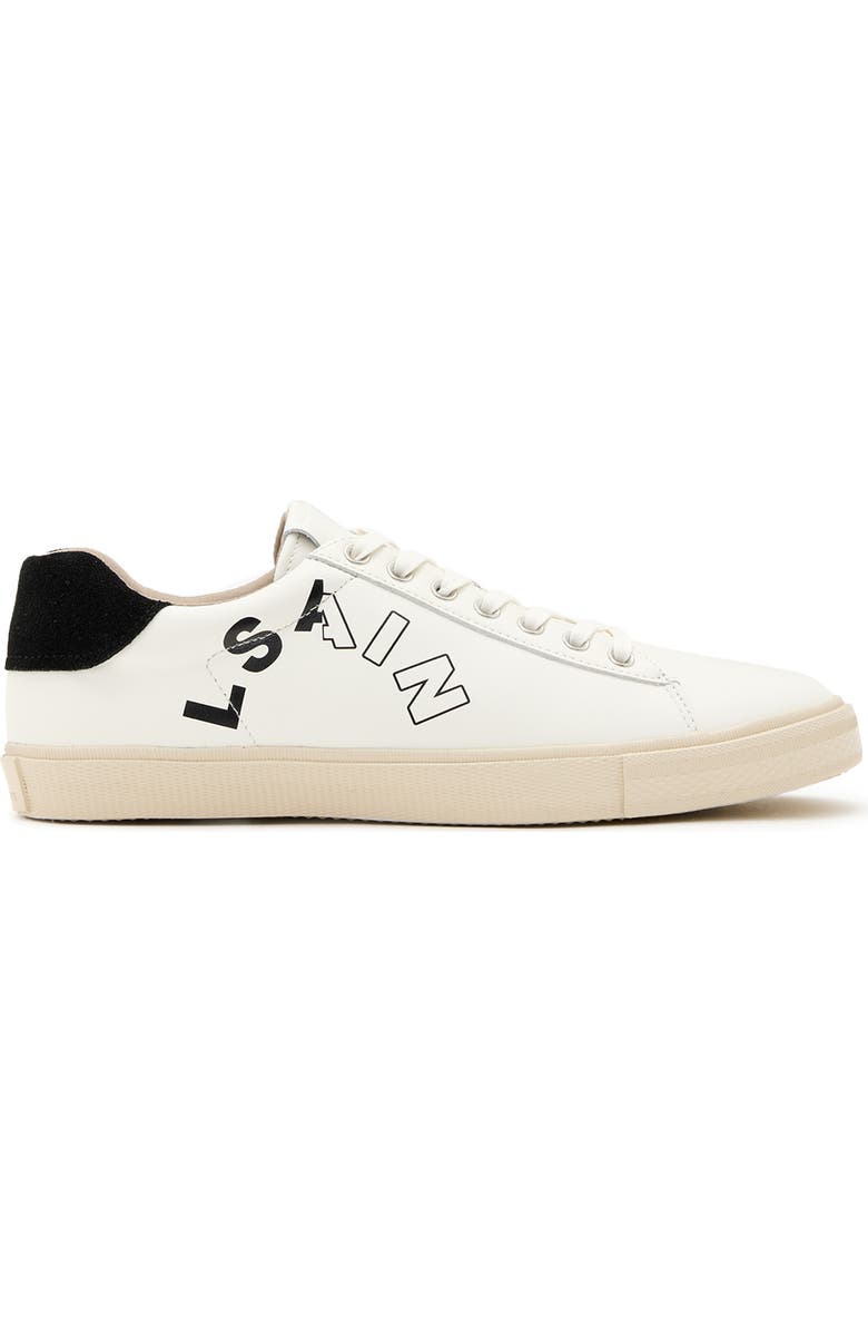 AllSaints Saint Leather Low Top Sneaker, Alternate, color,
