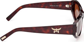 53mm Oval Sunglasses