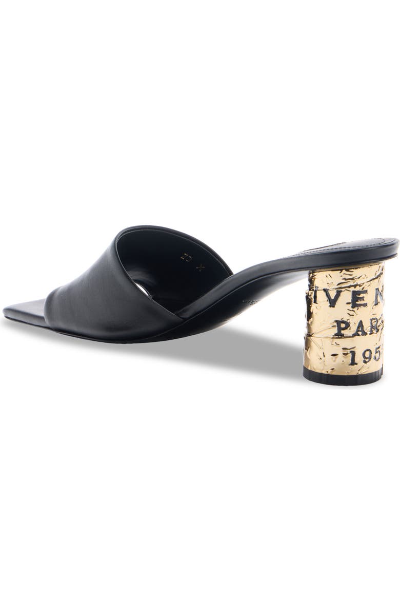 Givenchy Logo Heel Sandal, Alternate, color,