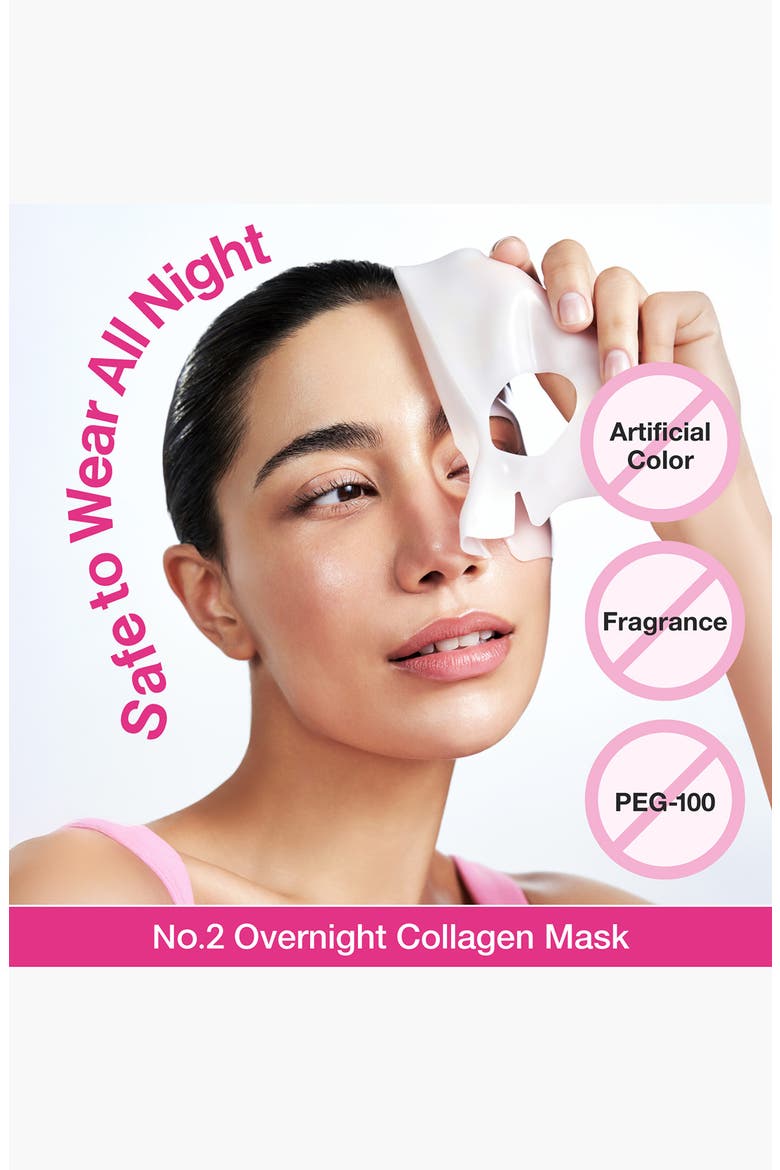 No.2 Rose PDRN Overnight Collagen Mask, Alternate, color, NO COLOR