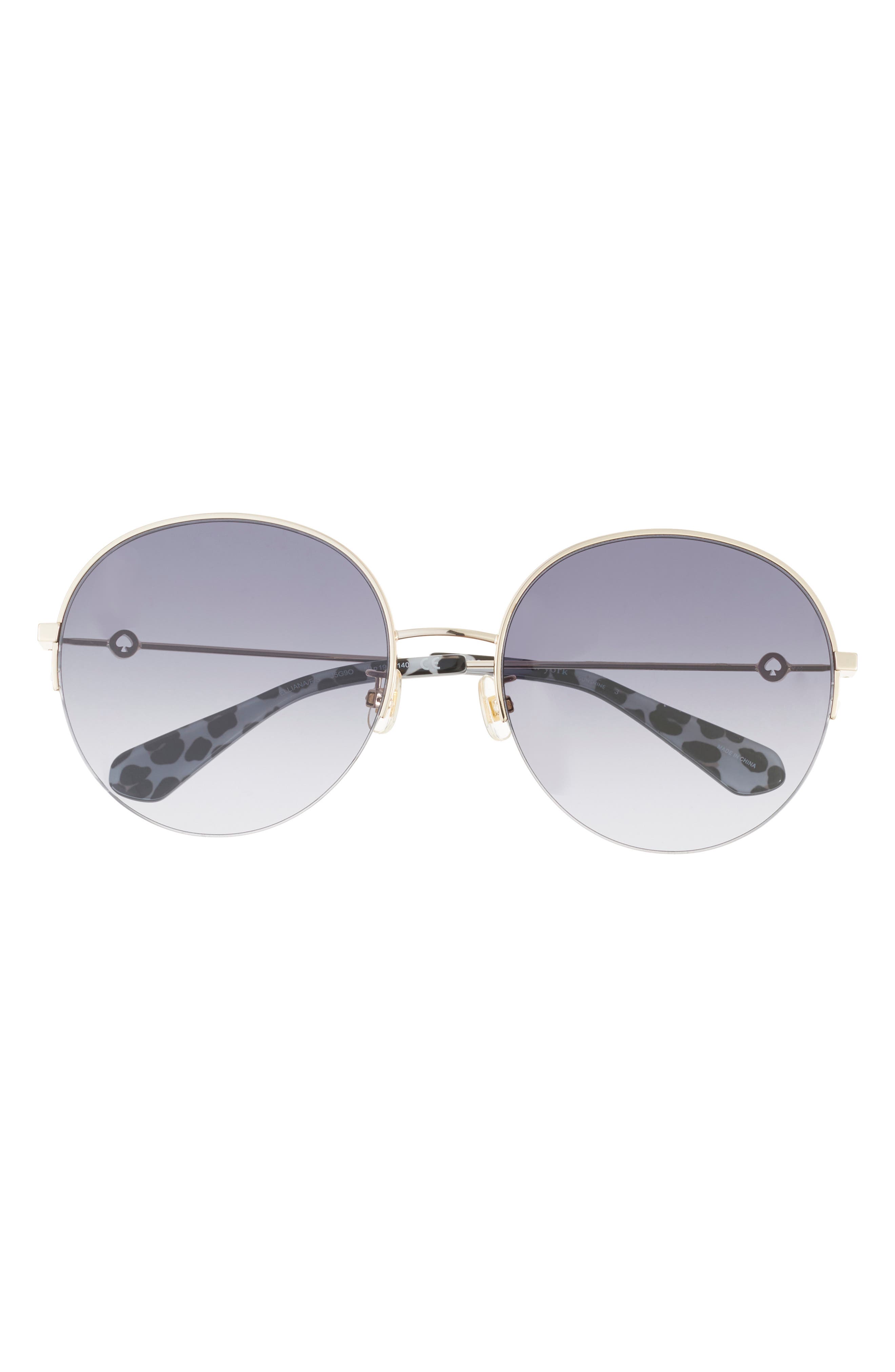 Kate Spade New York elliana 59mm gradient round sunglasses