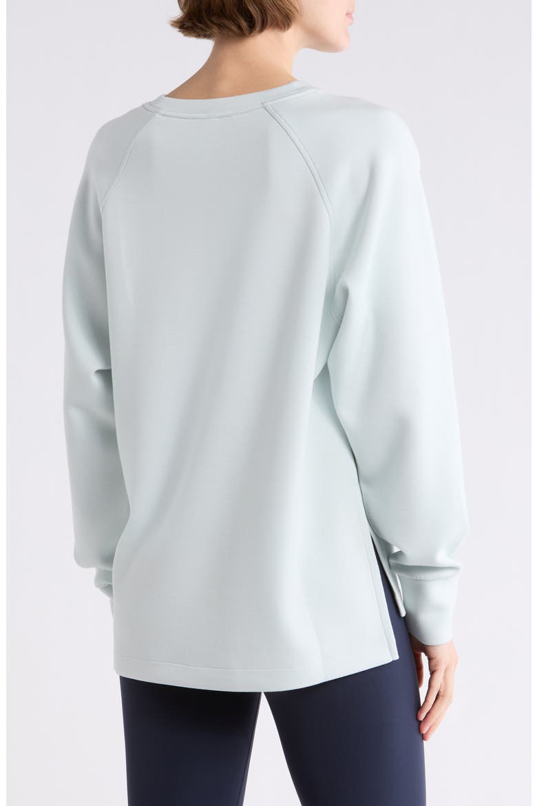 Whisper Knit Crewneck Tunic, Alternate, color, BLUE FLOW