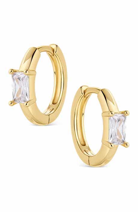Nova Huggie Hoop Earrings