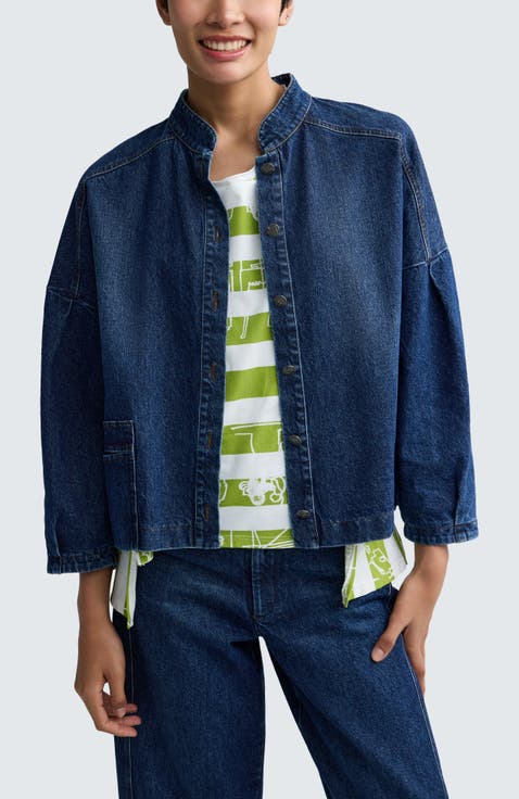 Jada Structured Denim Jacket