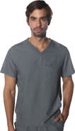 Members Only Manchester 3-Pocket Scrub Top