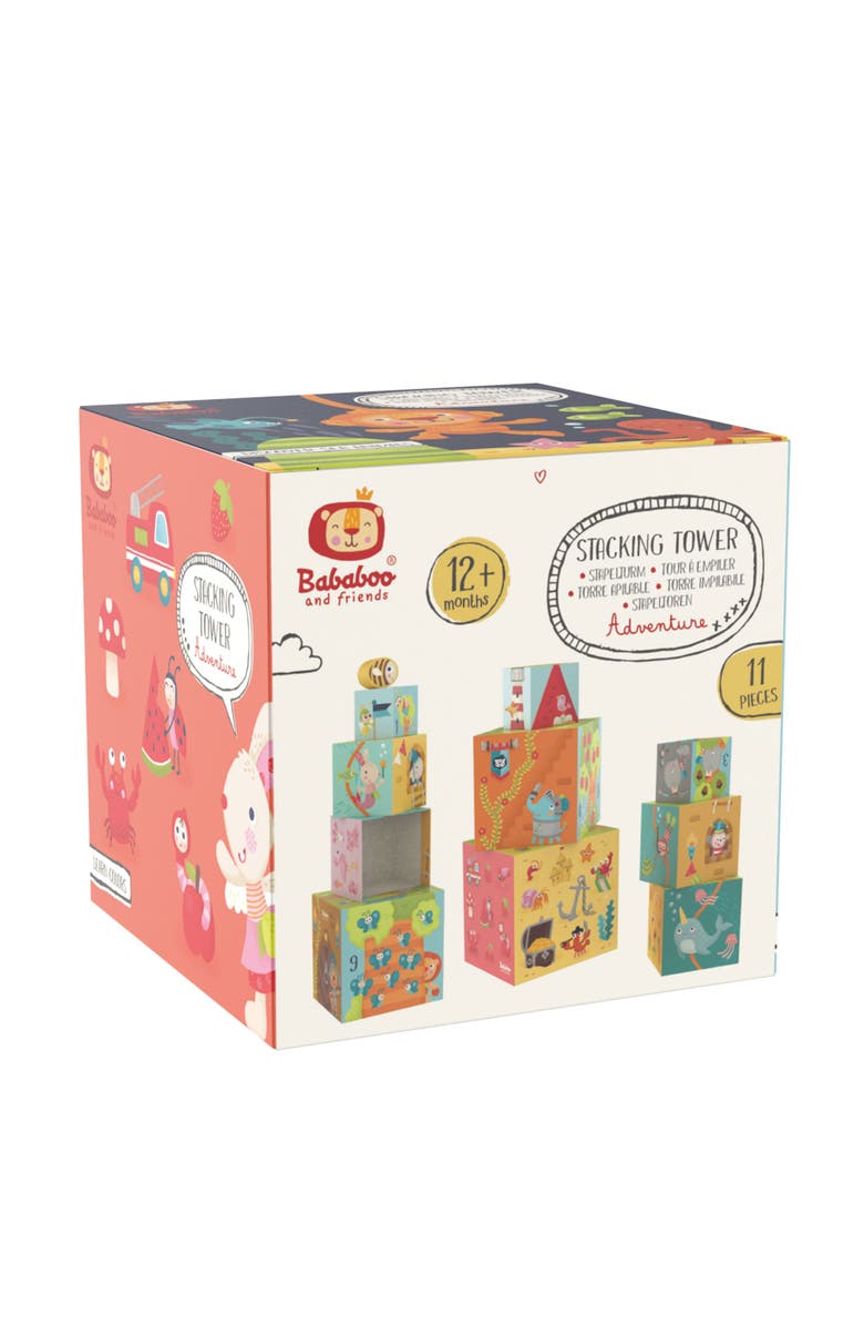 Bababoo and friends<sup>®</sup> Adventure Stacking Tower, Alternate, color, Multi