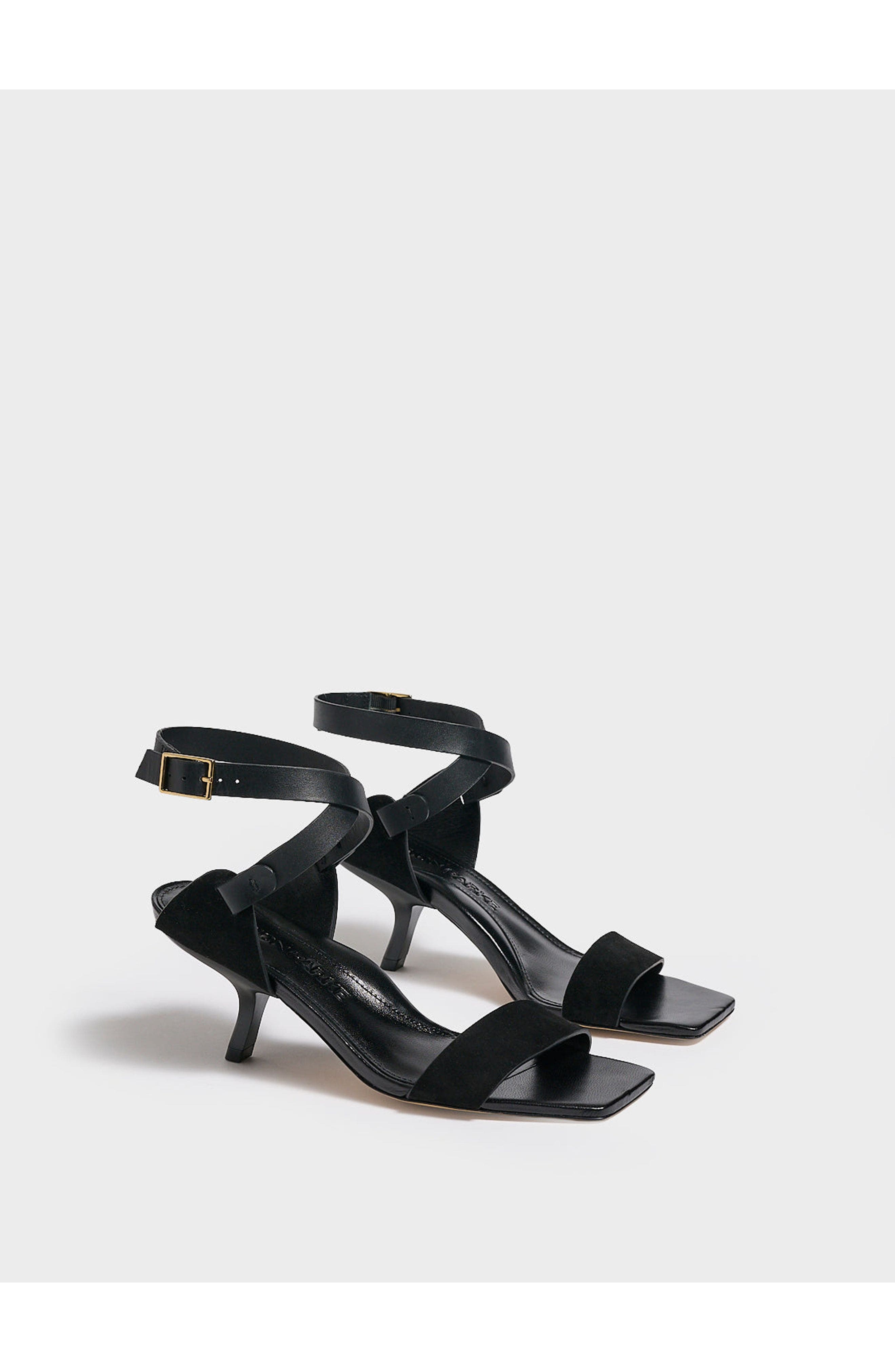 MARION PARKE Sophia Sandal | Nappa, Alternate, color, Black