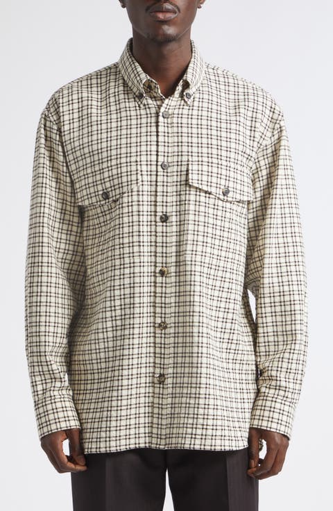 Cromo Check Button-Down Shirt