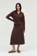 Chinti & Parker Wool-Cashmere Collared Sweater