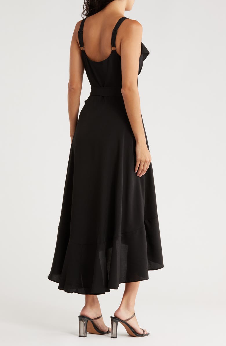 Hutch Eden Wrap Dress, Alternate, color, Black